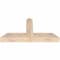 Ekena Millwork Portland Smooth Timber Gable Bracket, Douglas Fir, 48"W x 24"H x 5 1/2"D x 5 1/2"F, 12/12 Pitch GBW048X24X0606POR00SDF - alternate 5